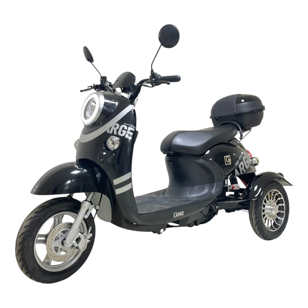 Электротрицикл GT-EV5 (Черный)