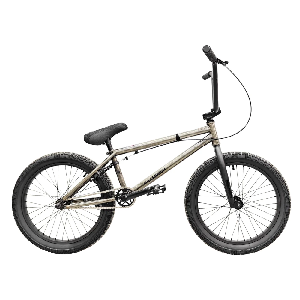 Велосипед Tech Team BMX Millennium 20х20,8 серый 2024