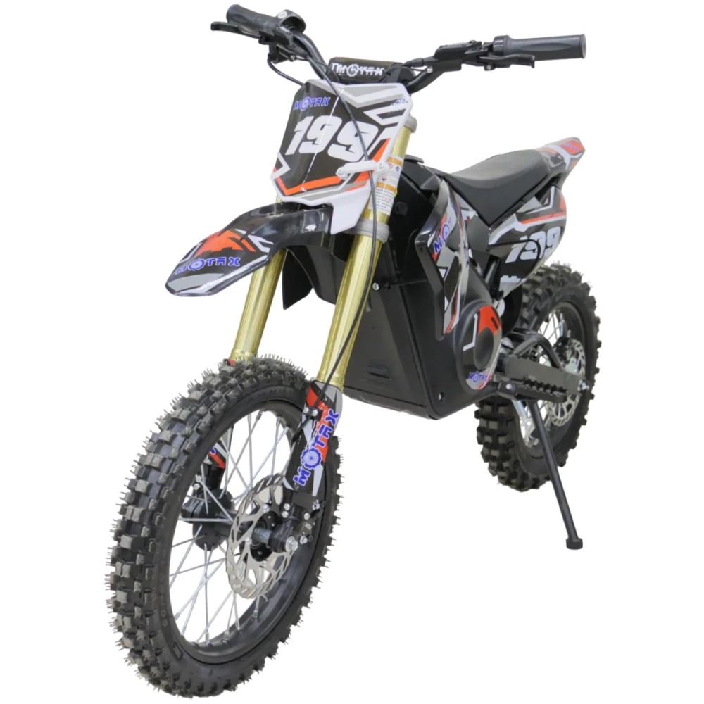 Электромотоцикл питбайк MOTAX minicross 1500W, вид спереди